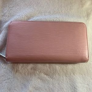 Louis Vuitton Epi Zippy Wallet Rose Ballerine - M61863